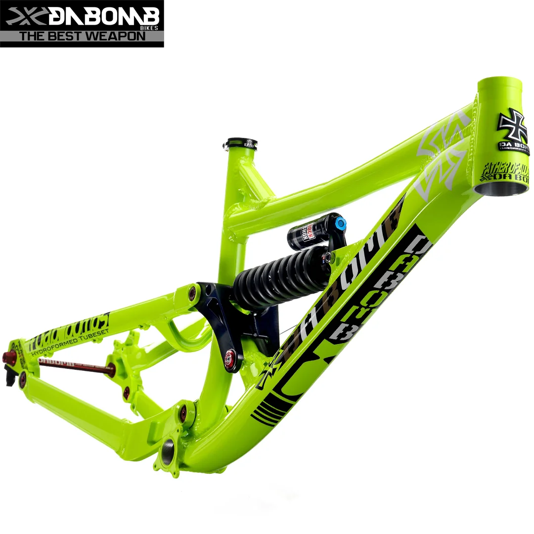 DABOMB 26" 27.5" MTB Suspension Downhill DH Mountain Bike Frame