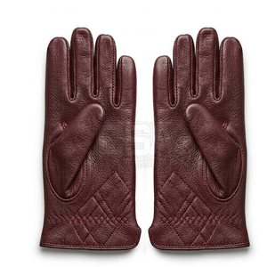 Classic Leather Dressing <b>Gloves</b> Soft Touch Comfortable Fit For Formal Events Daily Wear And Special Occasions - Product Image 5