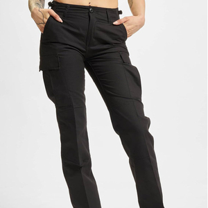 Pantalones Cargo Modernos para Mujer, Corte Regular, Nailon/Algodón, Cómodos, Estilo Utilitario con Múltiples Bolsillos, Ecológicos, Formales, de Secado Rápido y Resistentes al Viento - Product Image 3