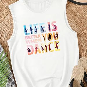 LA VIE EST MEILLEURE QUAND VOUS DANSEZ Gilet décontracté pour femme - Product Image 2