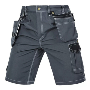 กางเกงขาสั้นทำงานผู้ชายแบบหลายกระเป๋า ทนทาน ใส่เครื่องมือได้ ผลิตจากวัสดุแข็งแรง รับผลิตตามแบบ (OEM) ขายส่ง - Product Image 2
