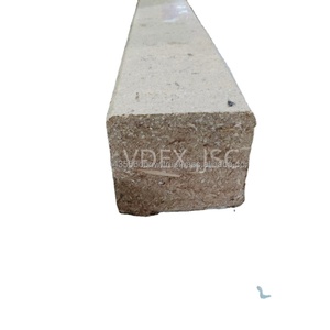 Wooden chip block use for wooden pallet foot hollow particle board compressed, many size made in Vietnam