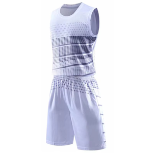 Uniforme de Baloncesto para Niños y Hombres, Personalizado, de Malla Transpirable, Camisetas y Pantalones Cortos con Bolsillos, Conjunto con Diseño Gráfico - Product Image 5