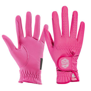 Private Label Customized Logo Winter Leather Full Finger Horse Riding Gloves Breathable <b>Light</b> Weight - Product Image 1