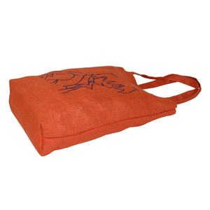 Bolsa de Yute Personalizada de Buena Calidad, Bolsa de Compras de Yute Natural Ecológica Grande con Impresión Personalizada, Bolsa de Playa con Logotipos - Product Image 3