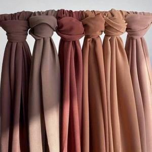 Factory Direct Plain Hijab for Women Lightweight Soft Islamic <b>Head</b> <b>Wrap</b> Bulk Wholesale Supplier - Product Image 5