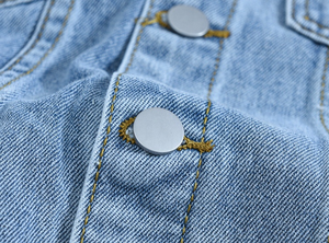 Winters Warm Men's Denim <b>Jean</b> Jacket OEM Casual Outwear Turn Down Collar Jacket Denim Button up Coat Oversize Jacket for Men - Product Image 4