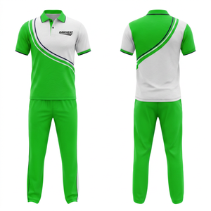 <b>Cricket</b> Team Uniform with Custom Logo Sublimation Design Options | Men Women Youth <b>Cricket</b> Wears Polo Shirt and Trouser - Product Image 6