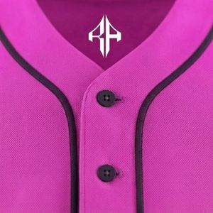 Ensemble de baseball pour homme, matière 100% polyester, col en V de haute qualité, impression par sublimation par RIVIAN ATLANTIC - Product Image 6