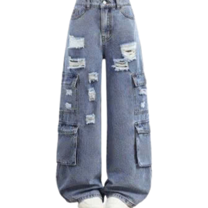 Prix d'usine Jeans skinny pour hommes Pantalons décontractés à la mode avec logo personnalisé Fourniture OEM Vente en gros Commande en gros à bas quantité minimale de commande - Product Image 1