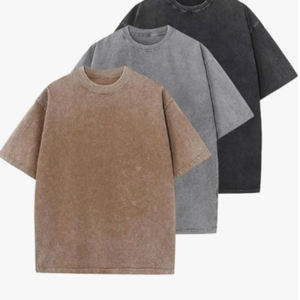 Camiseta Deportiva Unisex de Gran Tamaño, de Algodón, Manga Corta, Cuello Redondo, con Estampado Digital, Ecológica, Transpirable, de Secado Rápido, para Verano - Product Image 3