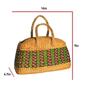Modern Functional Women Travel <b>Bag</b> Spacious Organized Storage Open Closure <b>Summer</b> Use Indian Supplier Stylish Carry <b>Bag</b> - Product Image 4