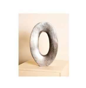 Classic Metal Flower Pot Vase Decorative Interior Accent For Contemporary Home Decoration And Styling - Product Image 5