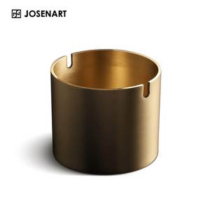 <b>Round</b> Steel Desktop Ashtray Minimalist Design or Use Hotel And dinning - Product Image 4