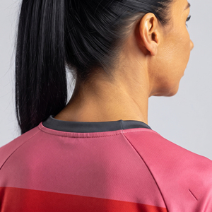 Camisetas de Remo de Manga Corta para Mujer, Camiseta de Remo con Cuello Redondo, Camiseta de Fútbol Sublimada - Product Image 5