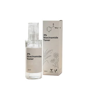 Tónico Facial Hidratante con 3% de Niacinamida y Vitamina E de Nikole Kozmetics, con Glicerina y Agua de Arroz para Todo Tipo de Piel - Product Image 1