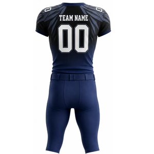 Produit tendance : Ensemble maillot et pantalon de sport personnalisés, uniforme d'équipe de football américain sur mesure en gros - Product Image 3