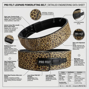 Custom Embroidery Logo 10mm Lever Weight Lifting <b>Belt</b> Customized Leopard Print Suede Powerlifting Support <b>Belt</b> with Steel Buckle - Product Image 2
