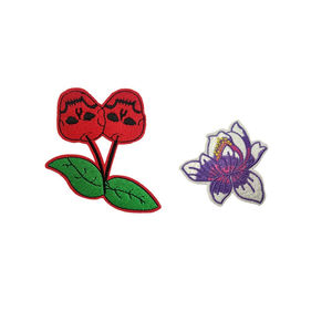 High Quality Custom Embroidery Patches <b>Rainbow</b> Color Circle Shape Wholesale Iron-on for DIY <b>Hoodie</b> Hat Resin Plastic - Product Image 4