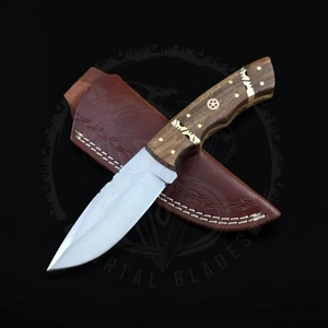 Cuchillo de supervivencia para caza al aire libre, mango de resina para acampar, cuchillo Bushcraft de acero inoxidable de alta dureza duradero, cuchillos tácticos - Product Image 4