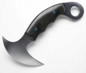 Custom Handmade High Carbon Steel DIY Fixed Blade Utility Skinning Knife Full Tang Outdoor <b>Craft</b> <b>Tool</b> with Micarta Handle - Product Image 1