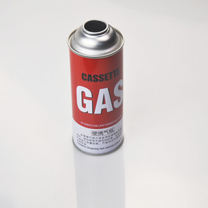 Petit bidon en fer blanc en forme de cylindre métallique <span class=keywords><strong>Bouteille</strong></span> de gaz liquéfié <span class=keywords><strong>butane</strong></span> Chalumeau pour réchaud Boîtes métalliques à usage industriel - Product Image 2