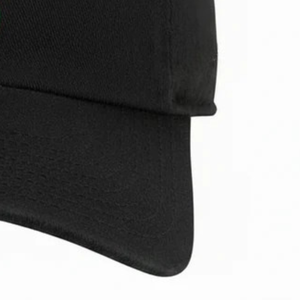 Casquette de baseball en coton brodé noir de la série AKA Club, visière incurvée réglable, décontractée, unisexe, pour le sport et les activités de plein air - Product Image 3