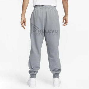 Pantalons de jogging pour hommes de haute qualité, pour l'entraînement physique, unis, personnalisables, avec cordon de serrage, meilleur prix - Product Image 2