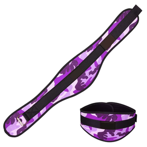Ceinture de musculation en néoprène personnalisable avec logo, respirante, réglable, antidérapante, fermeture auto-agrippante, vente en gros, fitness, musculation - Product Image 3