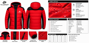 Chaqueta de Invierno Acolchada con Capucha para Hombre, Personalizada, Impermeable, Aislada, Informal, para Exteriores, Fabricante OEM ODM - Product Image 5
