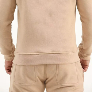 Chándal de Invierno para Hombre, Diseño Moderno, Alta Calidad, Forro Polar de Algodón, Impermeable, Cortavientos, Transpirable, con Capucha, Bordado, Servicio OEM - Product Image 5