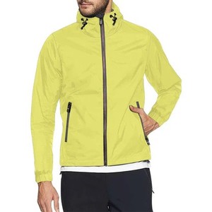 Veste coupe-vent pour homme respirante, nouveau design 2026, avec logo personnalisé, veste coupe-vent de haute qualité pour homme avec poche - Product Image 1