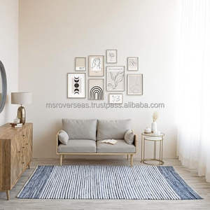 พรม Chindi แบบถักด้วยมือพรมปูพื้นที่ประตูสีสันสดใสตกแต่งพื้นเป็นมิตรต่อสิ่งแวดล้อมอินเดียโดย MSR ต่างประเทศ - Product Image 2