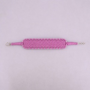 Pulsera de Plata de Ley 925 Hecha a Mano de Alta Gama con Tanzanita Natural y Diamantes, Joyería para Mujer, Regalo para Bodas y Fiestas - Product Image 3