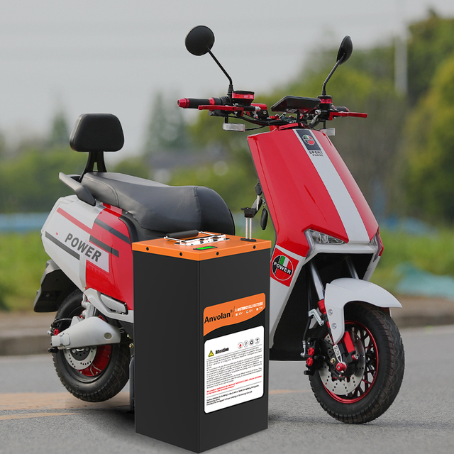 48V 60V 72V 80Ah 100Ah 120Ah Lithium Battery for E-moped E-motorcycle E-scooter