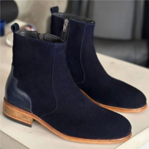 Combinaison décontractée à jambes larges avec grandes poches, chaussures de marche élégantes, chaussures pour hommes faites à la main 2026 - Product Image 6