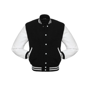 Chaqueta Varsity de Lana para Hombre OEM con Parches Bordados, Estilo Béisbol, Bomber, Invierno, Universitaria, Manga Larga, Prenda Exterior de Moda - Product Image 1