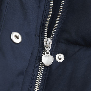 Veste d'hiver matelassée en gros pour femme, manteau chaud à capuche, style streetwear, imperméable, tissé, bomber réversible, écologique - Product Image 6