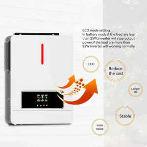 Inversor solar híbrido inteligente 3kw 5kw 8kva 24V 48V 120A MPPT onda sinusoidal pura fuera de la red todo en uno con capacidad WIFI - Product Image 4
