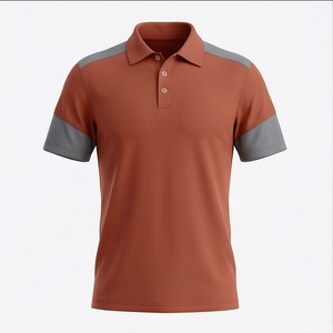 เสื้อโปโลกอล์ฟชาย แขนสั้น ผ้าฝ้าย ใส่สบายสำหรับฤดูร้อน ไซส์ใหญ่ แห้งเร็ว ระบายอากาศได้ดี สีสันปรับแต่งได้ - Product Image 1