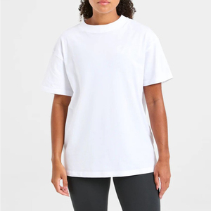 Camisetas Deportivas Personalizadas de Secado Rápido, Transpirables, Ligeras, Cuello Redondo, Clásicas, Holgadas, de Algodón, Manga Corta para Mujer - Product Image 1