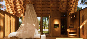 Bungalow Design for Resort Glamping Retreat Cozy & inviting Luxury Bamboo <b>Prefab</b> <b>House</b> NB03 Eco Villa with Thatched Roof Wooden - Product Image 5