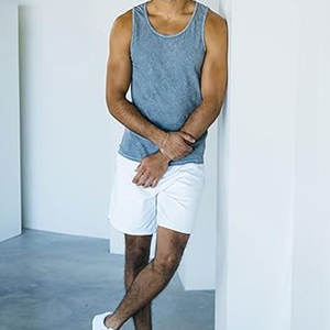 Camiseta sin mangas unisex ligera de verano para gimnasio, estilo vintage lavado, para hombre y mujer - Product Image 4