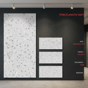 Carreaux de sol et de mur en porcelaine brillante Piso White 2x4 pieds, aspect marbre blanc, collection hôtel - Product Image 4