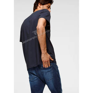 T-shirts de sport pour hommes personnalisés pour la course en extérieur, 100 % coton jersey, respirants, séchage rapide, vente en gros, dernières nouveautés - Product Image 6