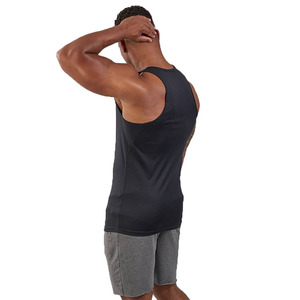 Camiseta Deportiva sin Mangas para Hombre, Estilo Urbano, para Gimnasio, Entrenamiento, Nueva Moda, Color Sólido - Product Image 4