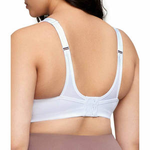 Soutien-gorge de sport sans fil pour femme, avec fermeture éclair avant, antichoc, respirant, grandes tailles (S, M, L, XL, XXL, 3XL, 4XL), idéal pour la course et le yoga, personnalisable avec logo - Product Image 3