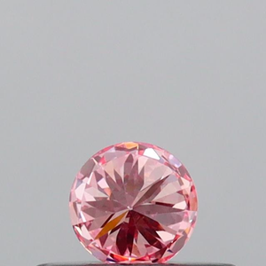 Diamant de laboratoire de 1,00 carat, couleur rose vif fantaisie, taille brillant rond, clarté VS1, certifié IGI, prix de gros. - Product Image 4