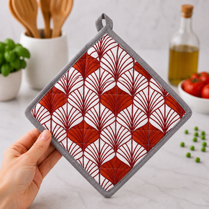 Nouveauté : Porte-ustensiles en coton 100% avec un magnifique design imprimé, au prix le plus bas, fabriqué en Inde. - Product Image 2