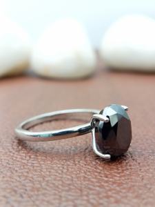 Anillo de Compromiso y Boda D'VINS JEWELS, Diseño Ovalado Moderno, Corte Brillante, Color D, Chapado en Oro Rosa, con Diamantes Cultivados en Laboratorio - Product Image 3